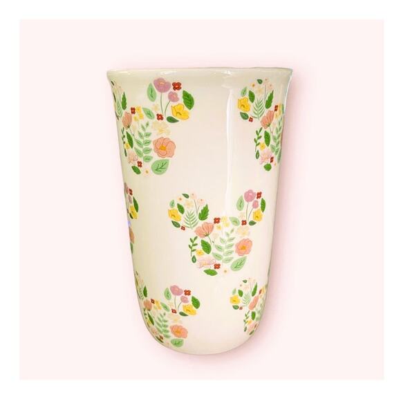 Disney Mickey Floral 16.5oz Tall Ceramic Mug-NEW - Picture 3 of 4